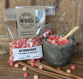 Scoopies cinnamon & apple pie 200 stuks