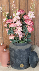 Brynxz Pot & Top Straight Stone Black