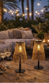 Bohemian solar tafel lamp