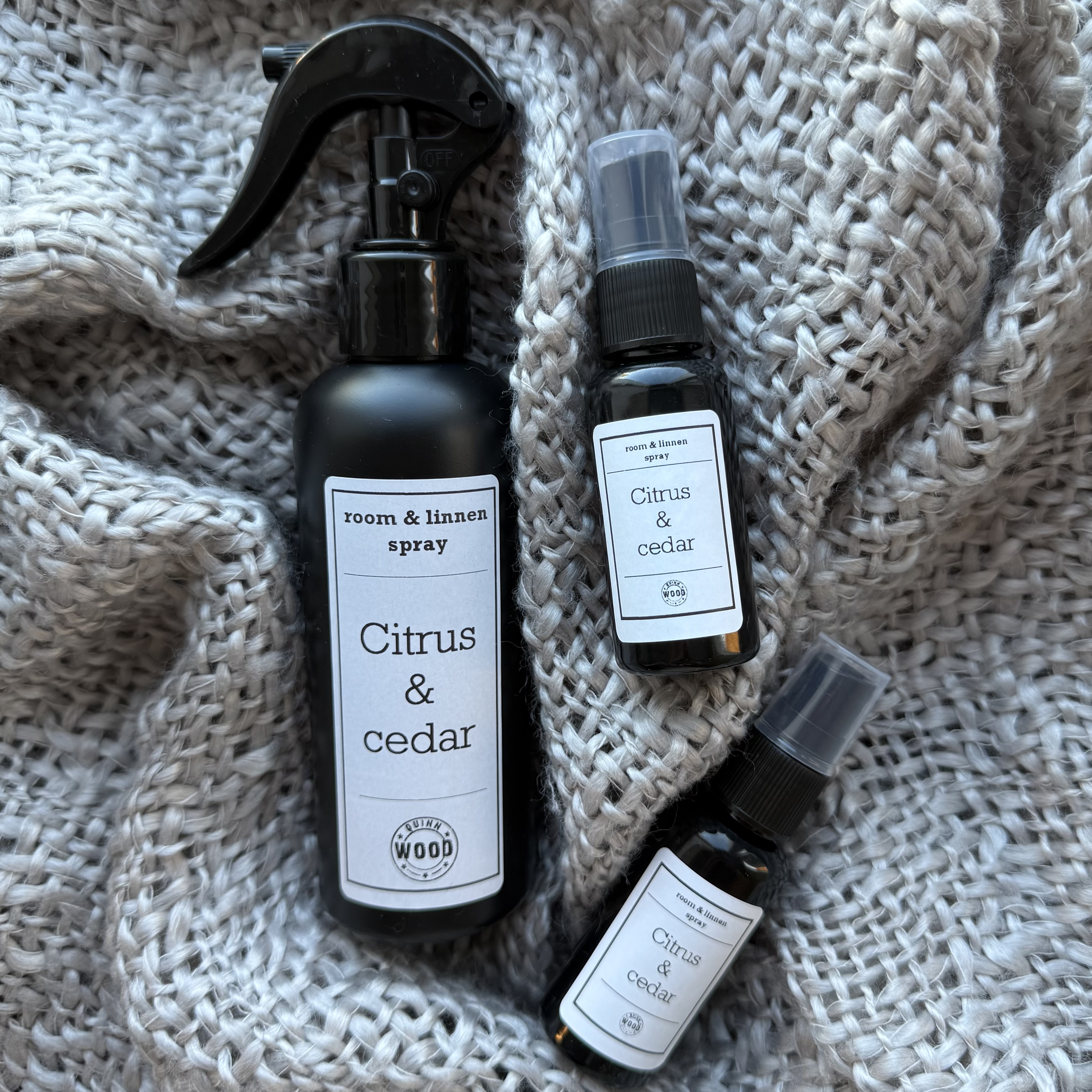 Room & Linnen Spray – citrus & cedar