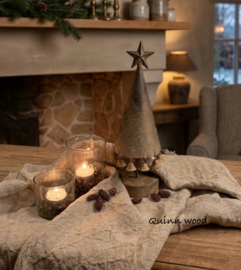 Kerstboom roest met belletjes