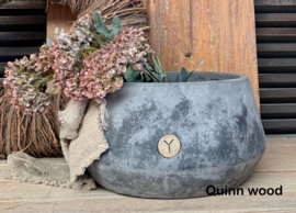 Brynxz bowl Large 31cm stone black