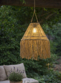 Bohemian hang solar lamp