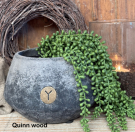 Brynxz bowl Medium 24cm stone black