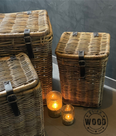 Brynxz Rattan storage basket