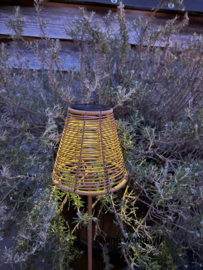 Solar lamp op steker