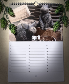 Sfeer kalender