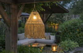 Bohemian hang solar lamp