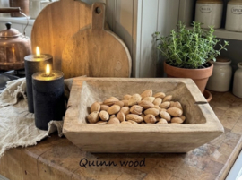Sobere houten schaal