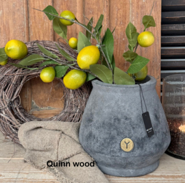 Brynxz planter grandeur Large stone grey