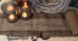 Deco lint leem merry christmas