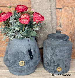Brynxz Pot & Top Straight Stone Black