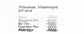 Maruman Mnemosyne N109 Notebook - A4 - Dot Grid