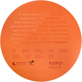 Legion Yupo Medium Paper Round Pad ø 30.48cm