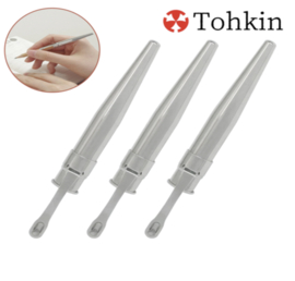 Tohkin  Metalen Clip Caps – Praktische Potlooddoppen met Clip - Set van 3 - Made in Japan