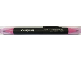 Itoya Dubbelzijdige Kalligrafiepen Kleur Inkt: Roze