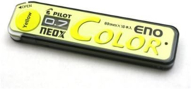 Pilot HRF7C-20-Ge Color Eno potloodvulling  inhoud 10  stuks - Geel