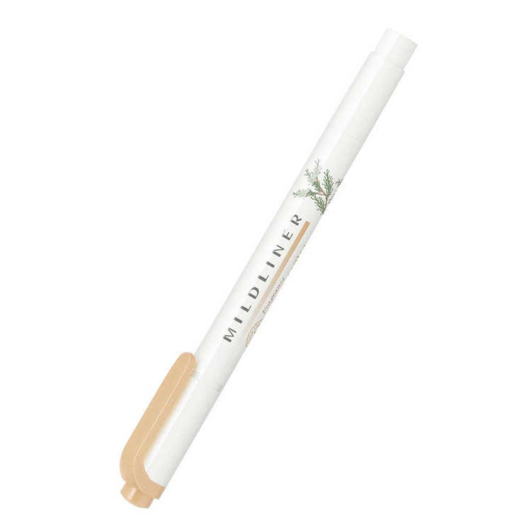 Zebra Mildliner  Limited Edition Frangrance / Geurenserie, Milde Beige / Houtgeur