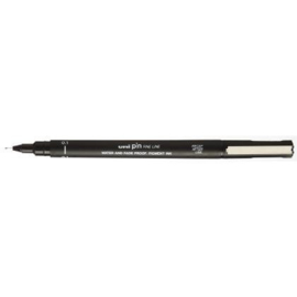 Uni-Ball PIN Fineliner - 0.1mm - Zwart