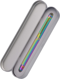 Hongdian # 1851 Forest Rainbow Fountain Pen Extra Fine  Nib with Converter and Metal Gift Box