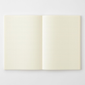 Midori MD Notebook A5, 5 mm Ruitjespapier – 88 Vellen / 176 Pagina'