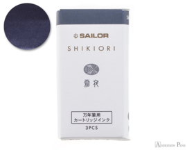 Sailor set van 3 Ink Cartridges Shikiori, Sansui Shimoyo