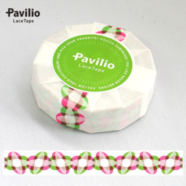 Pavilio Lace Washi Tape - Beans  Green