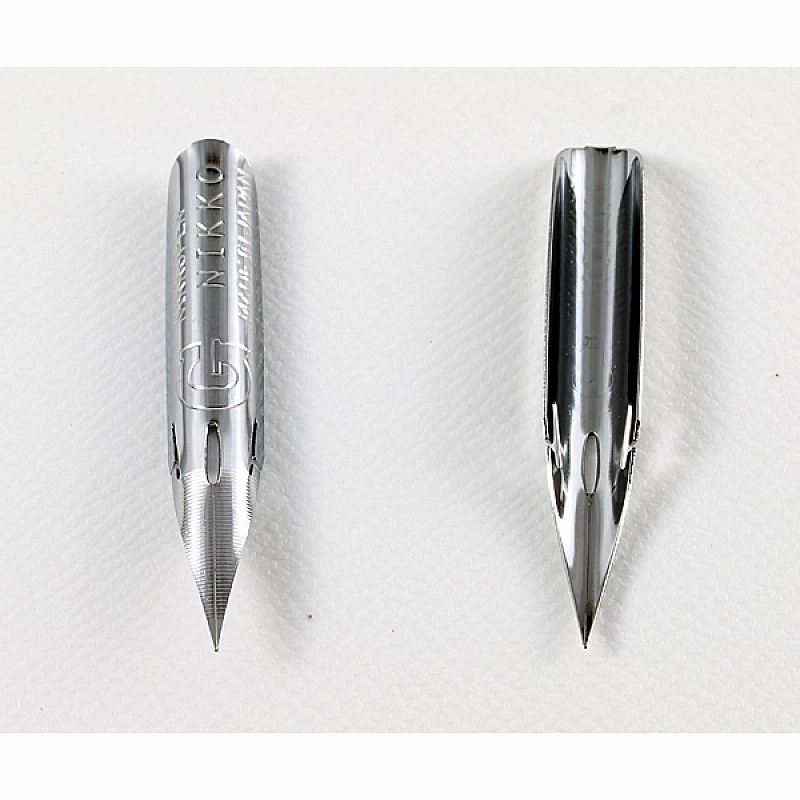 Tom's Studio Flourish Straight Calligraphy Nib Pen  Holder – Black + GRATIS een Nikko G-Nib
