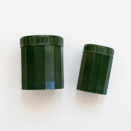DUX Retro Puntenslijper Enkel  Gaats met Opvangbak - Groen