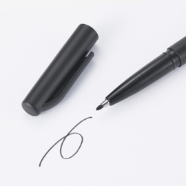 Muji  Viltstift Inkt op Waterbasis  - Zwart