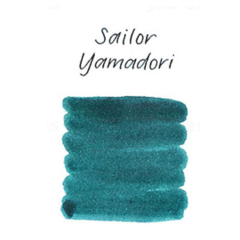 Sailor set van 3 Ink Cartridges Shikiori, Sansui Yamadori - Groenblauw