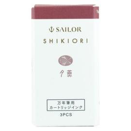 Sailor Ink Cartridge Shikiori Sansui Yusubame Set van 3