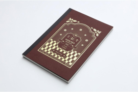 Teranishi Guitar Taisho Roman Haikara Donkerrood Notebook - A5 - Blanco