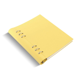 Filofax Clipbook A5 Pastel Lemon + Extra 50 vel Wit Dotted Papier