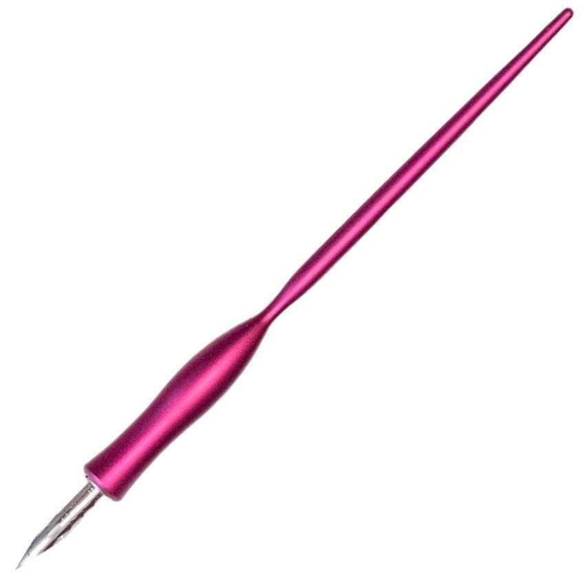 Tom's Studio Flourish Straight Calligraphy Nib Pen  Holder –  Mulberry + Leonardt G Nib