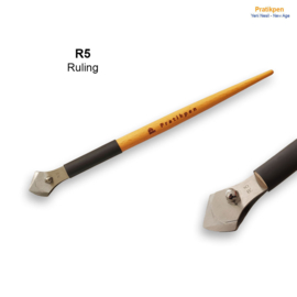 Pratik Ruling Pen  #  R5  Master - New Age - Black
