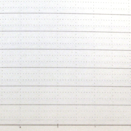 Nakabayashi Logical Air Notebook A5 size 7mm ruled 80 sheets, Navy Blue Cover