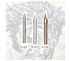 Hunt № 107 Hawk  Quill Nib - Kroontjespen