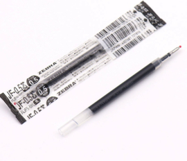 Zebra JF-0.5 Sarasa Gel Pen Refill - 0.5 mm - Black