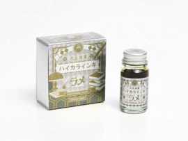 Teranishi  Taisho Roman Lame Haikara Glittter Calligraphy  Ink 12ML Emotional Olive # TRHGL-12ML-T70