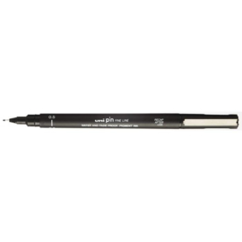 Uni-Ball PIN Fineliner - 0.5mm - Zwart