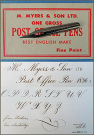 Post Office Pen / Nib  No.1896 Fine Point - M. Myers and Son Ltd