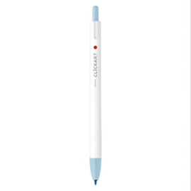 Zebra Clickart Knock Sign 0,6mm Pen - New Color Soda Blue