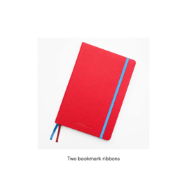 Endless Recorder Bullet Journal / Notebook met Tomoe River Paper, Kleur omslag: Rood