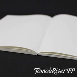 Tomoe River FP Dot Grid Notebook, A6 Wit 52g Papier 80 Vel = 160 Pagina’s