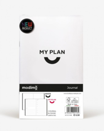 Set van 2 Modimò Refills  Dotted en Gelinieerd My Plan  formaat 13 x 21com