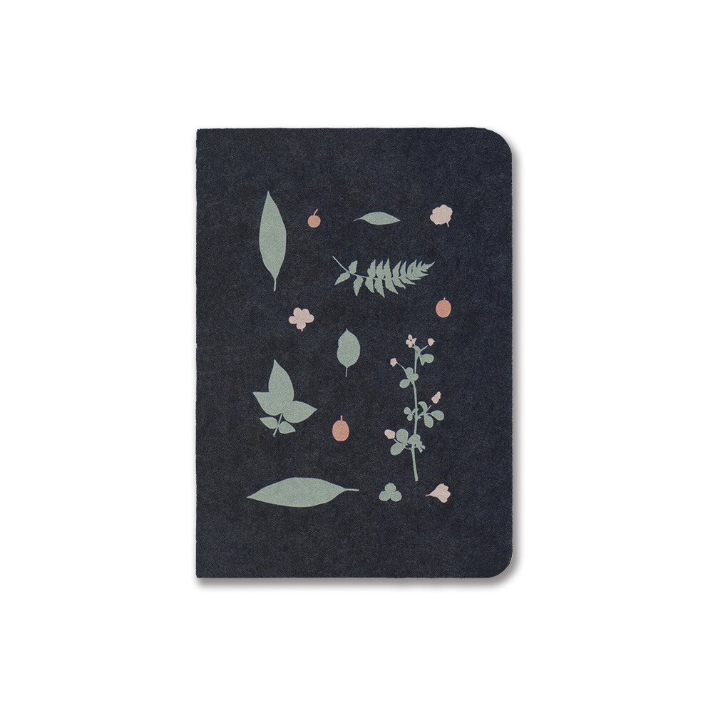 Yamamoto Ro-Biki Dotted Notebook Shape-Serie  “Wild Plants" # GA085