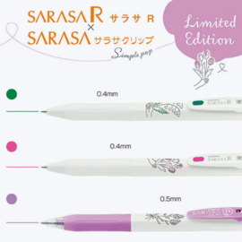 Zebra Limited Edition Sarasa Pop Gel Pen Bouquet Set - 0.4mm