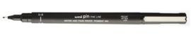 Uni-Ball PIN Fineliner - 0.8mm - Zwart