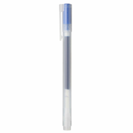 MUJI Gel  Pen - Kleur Inkt Blauw  - 0.7mm